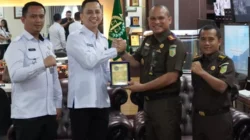 Kepala KPR Rutan Kelas I Medan audiensi dengan aparat penegak hukum